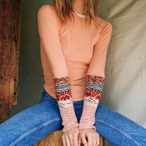 Free People In The Mix Cuff Top